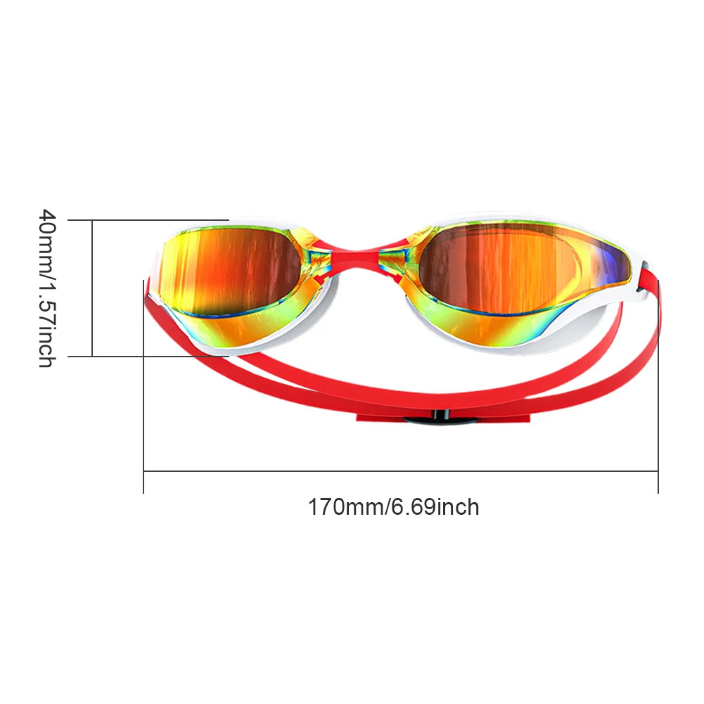 Professional Swimming Goggles Anti-Fog, with UV Protection Lens, for Adults
