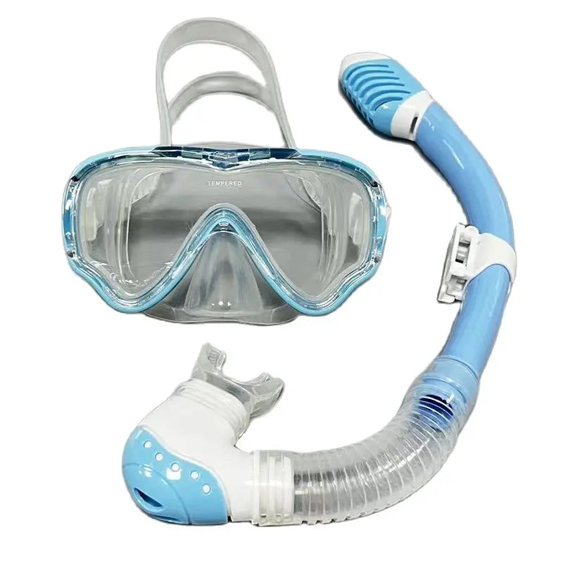 Professional Snorkel Diving Mask, Diving Goggles & Tube Snorkeling Set for Children