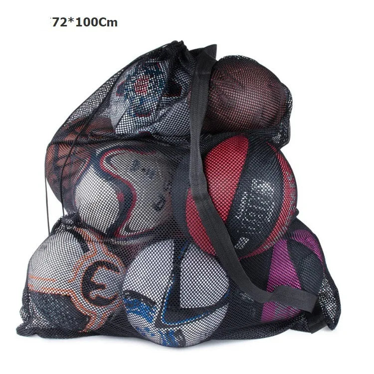 Extra Large Drawstring Mesh Bag, Durable Net Storage Bag, for Toys, Balls & Sports Equipment