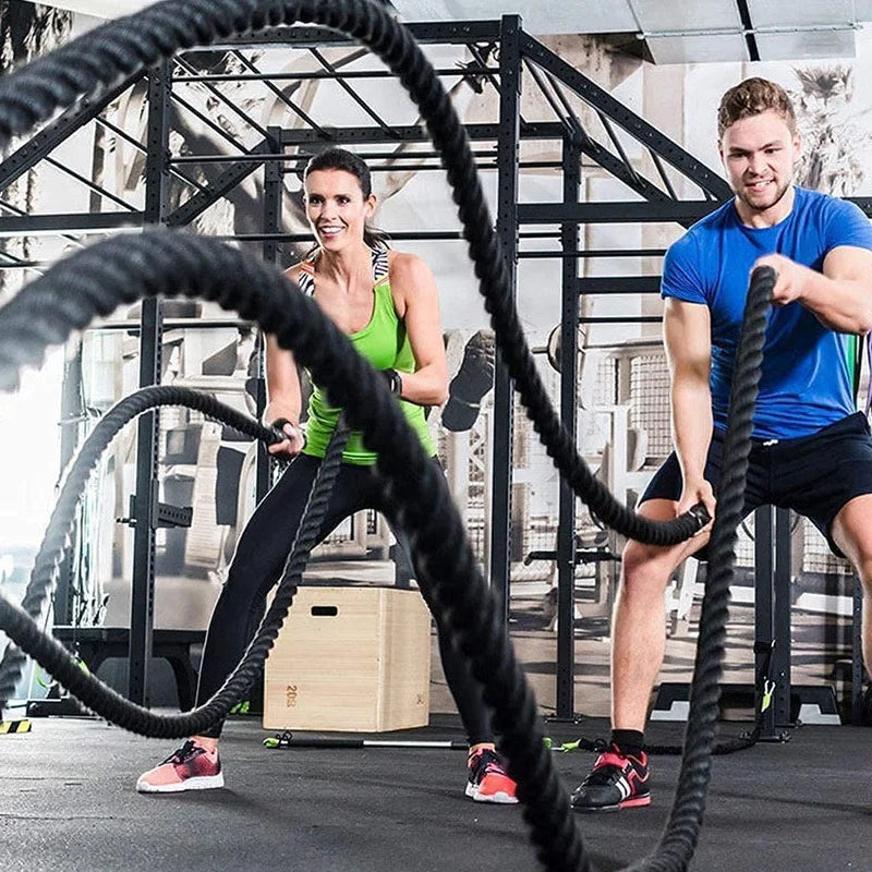 Sports Rope, Heavy Jump Rope, Weighted Battle Power, Improve Strength, Training, Fitness, Gym Equipment