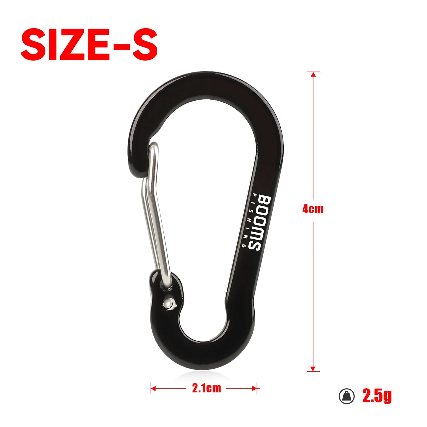 Fishing Multi Tool 10Pcs 4/5/7cm D-ring Aluminum Aalloy Carabiner Clip Outdoor Travel Hook Buckle Karabiner Camp Equipment