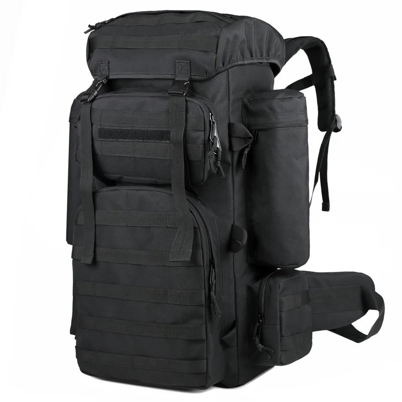 Large Climbing Backpack Camping Mountaineering Bag Men Travel Hiking Multifunction Tactical Shoulder Molle Luggage Backpacks