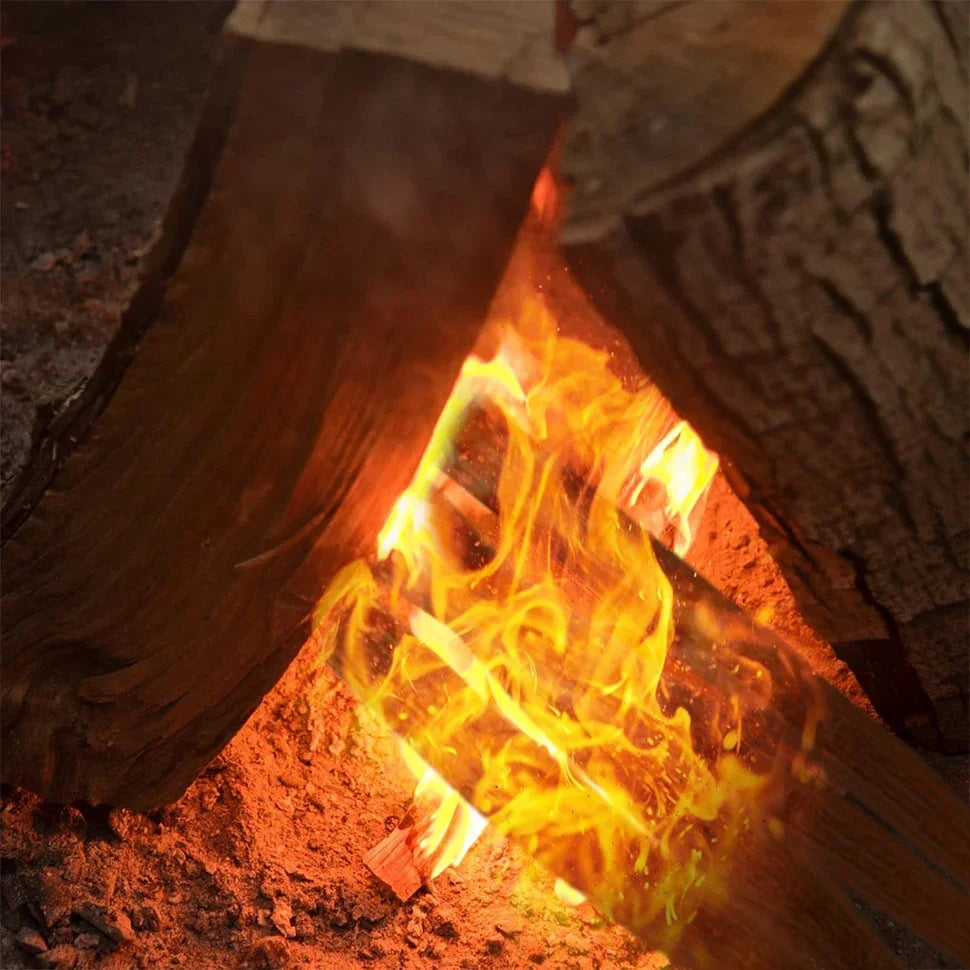 1box Fatwood Fire Starter Stick Outdoor Fire-making Tools Natural Firestarting Wood Sticks for Camping Hiking Emergency Survival