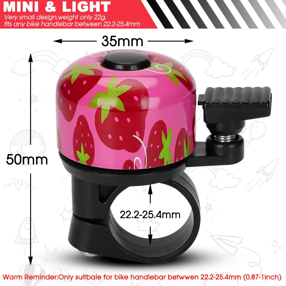 Bicycle Bell Alloy, Mountain Road Bike Ring, Cycling Handlebar Metal Ring Bell