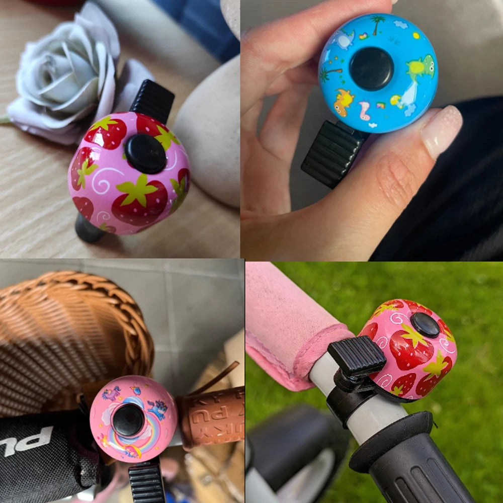 Bicycle Bell Alloy, Mountain Road Bike Ring, Cycling Handlebar Metal Ring Bell