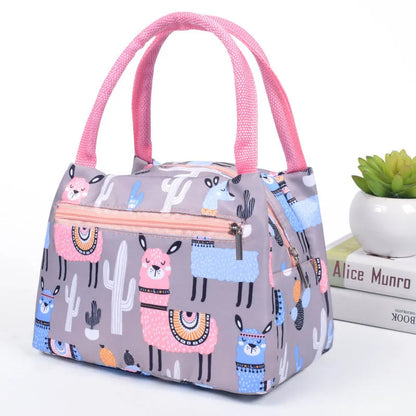 Small Insulated Bag, Zipped & Waterproof, for Picnic, Beach, Lunch Box