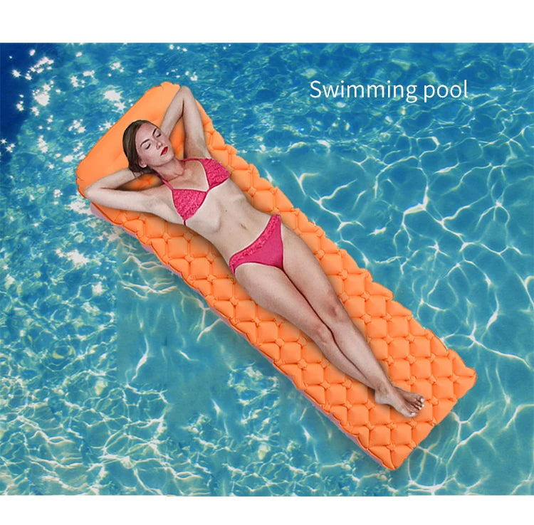 Widesea Camping Sleeping Pad Inflatable Air Mattresses Outdoor Mat Furniture Bed Ultralight Cushion Pillow Hiking Trekking