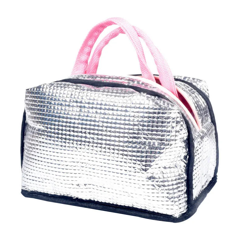Small Insulated Bag, Zipped & Waterproof, for Picnic, Beach, Lunch Box