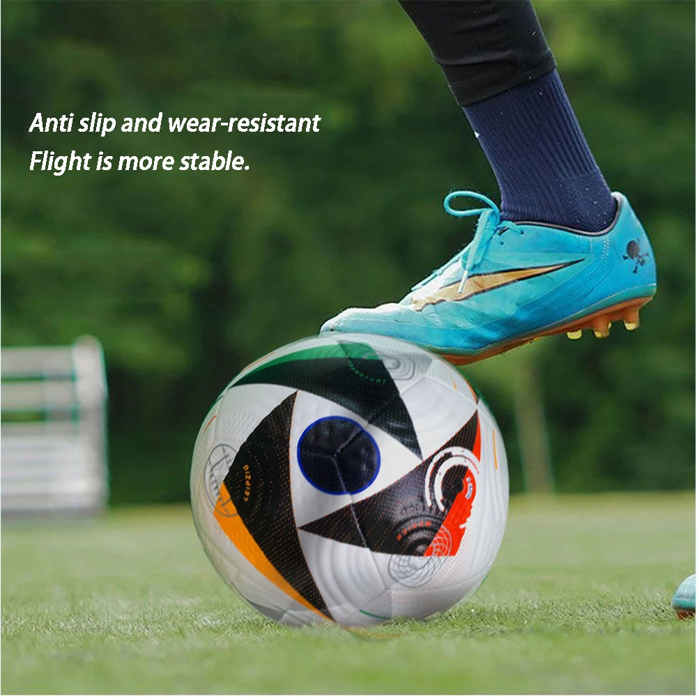 Professional Size 5 Soccer Balls Official Match, PU Leather Material