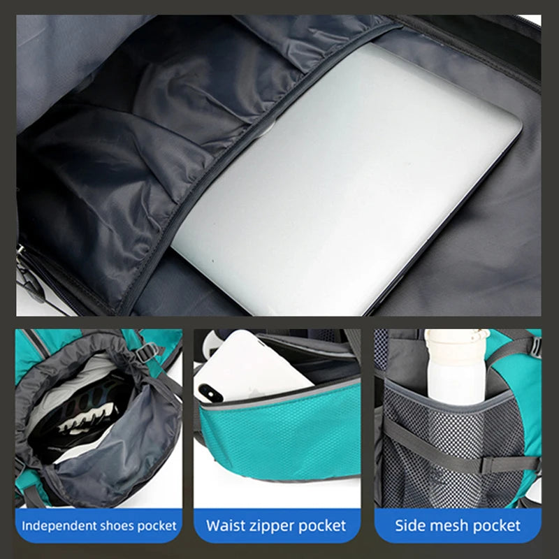 50L Camping Backpack, for Hiking, Trekking, Climbing, Travel