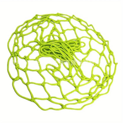 Green Fluorescent Basketball Net, Self Luminous, for Children's Basketball Frame