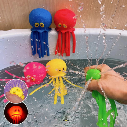 Luminescent Water Octopus, Sponge Absorbs Water, Swimming Pool Toy, Children's Summer Water Playing