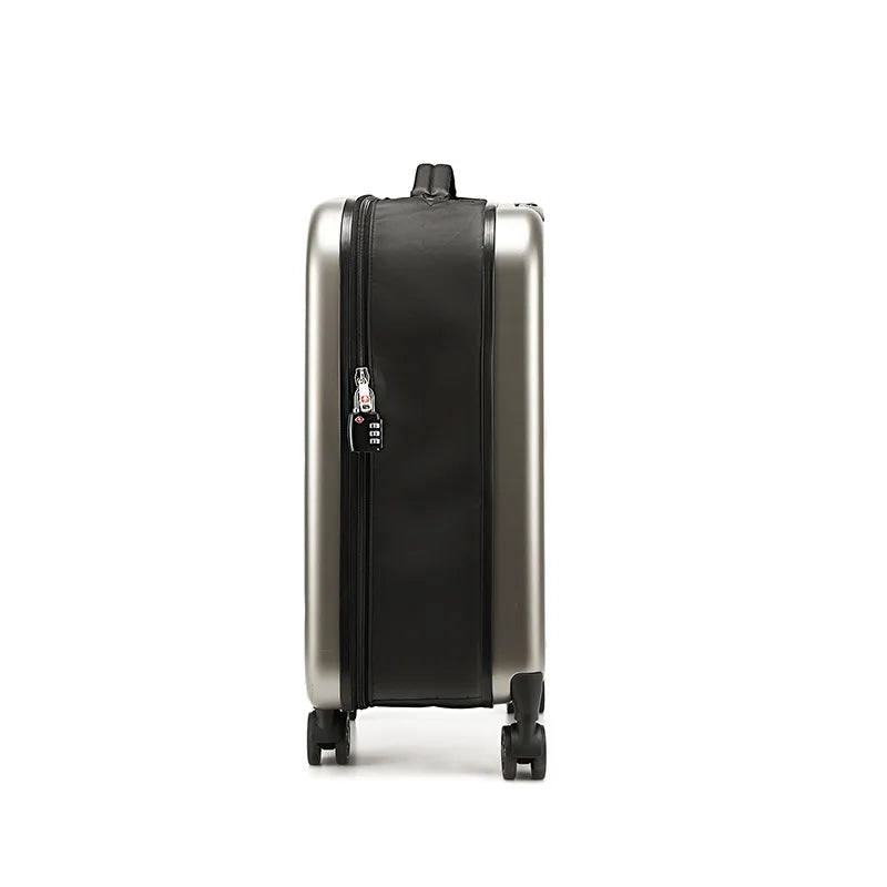 20/24/28Foldable Upright Luggage-Inch Universal Wheel Suitcase Portable Storage Luggage Password Boarding Bag