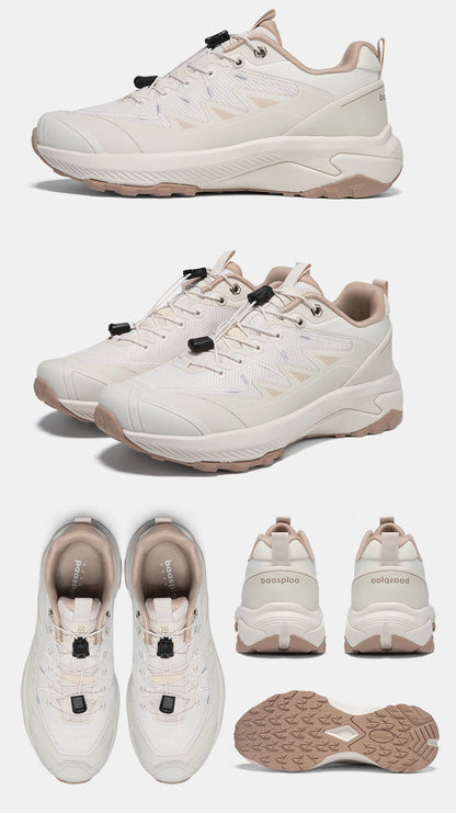 Baasploa Women Hiking Shoes Fashion Comfort Rubber Sole Non-Slip Wear-Resistant Sport Shoes Female Breathable Outdoor Sneakers