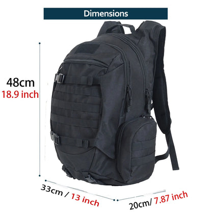 45L Waterproof Fishing Hunting Backpack Outdoor Rucksacks Tactical Sports Camping Hiking Trekking Bags