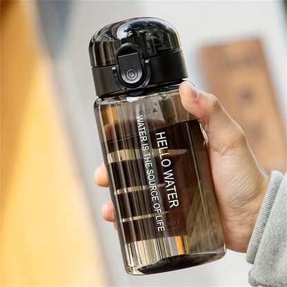 500 ml Sports Water Bottle - Anti-Fall Pop-Up Lid, Outdoor Water Jug, for Fitness and Hiking