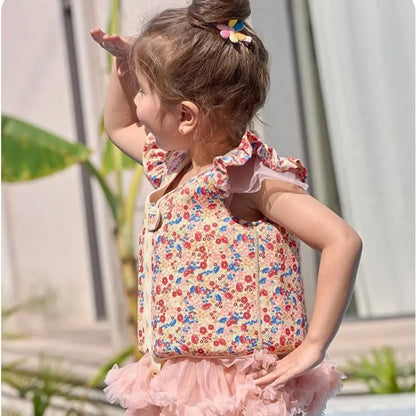 Water Inflatable & Adjustable Vest Anti Rollover, for Kids