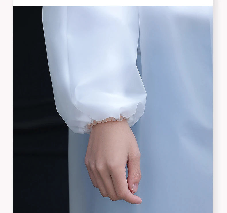 Adult Long Raincoats EVA Impermeable Waterproof Rain Coat Men Women Travel Hooded Beam Port Rain Poncho For Fishing Camping