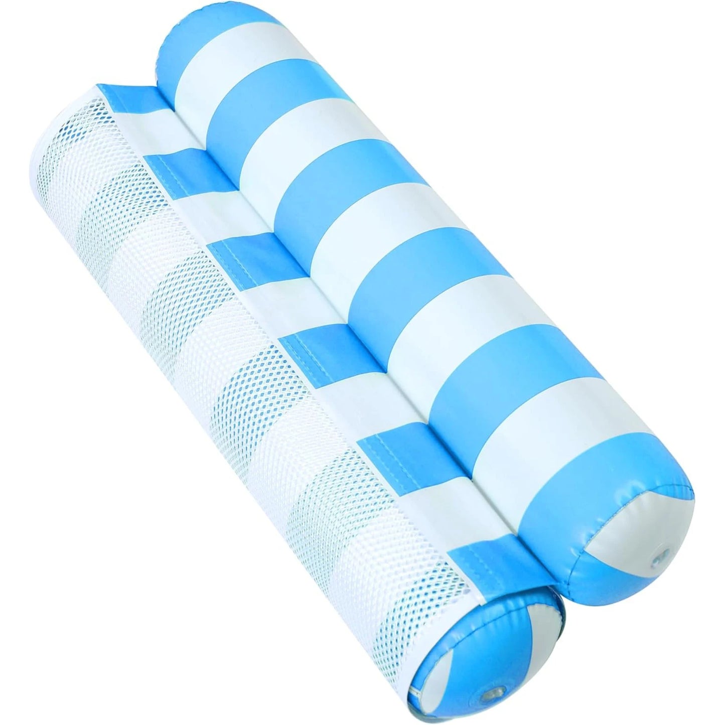 Swimming Pool Inflatable Cylindrical Striped Dual Tube, Suitable for Pools & Beach