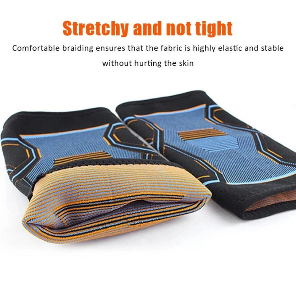 2PCS Premium Knee Brace Support Sleeve – Compression for Running, Gym,Sports – Breathable & Pain Relief for Arthritis, Men & Women