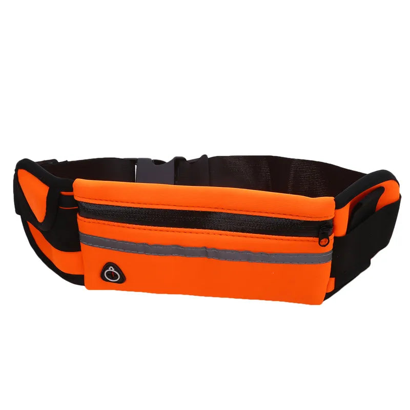 Sport Running Waist Bag, For Women & Men, Waterproof Comfortable Gym Safety Bag, Cycling Phone Case, Running Belt