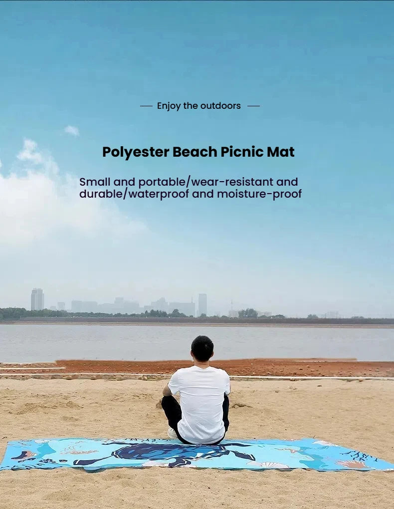 Waterproof Beach & Picnic Mat, Colourful, Resistant & Durable