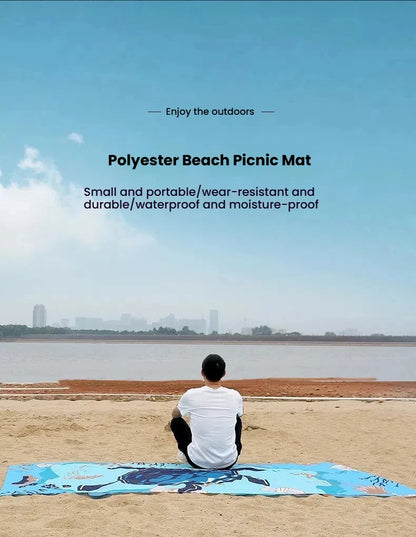 Waterproof Beach & Picnic Mat, Colourful, Resistant & Durable
