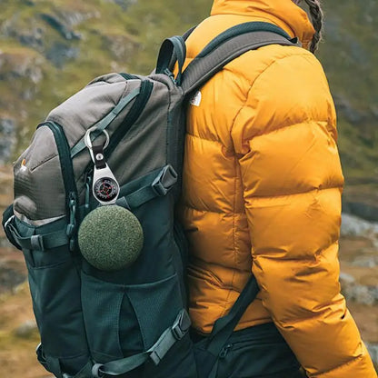 Compass Keychain, Survival Gadget, Navigation Equipment, for Backpack