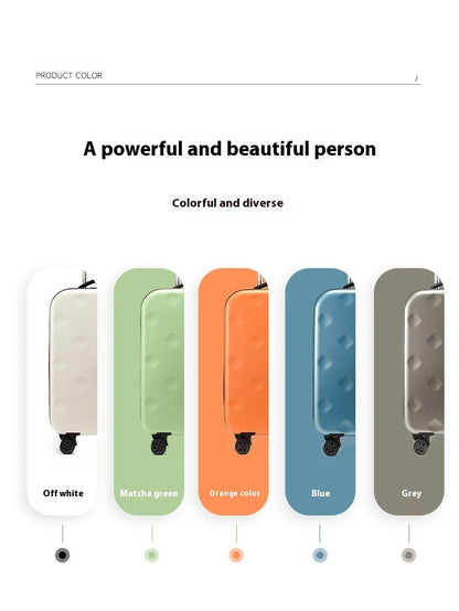 20/24/28Foldable Upright Luggage-Inch Universal Wheel Suitcase Portable Storage Luggage Password Boarding Bag