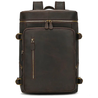 Large Leather Backpack Men Luxury Designer Laptop Bagpack for Man Backpack for School Bag Travel Backpack Bag Men's Daypack