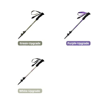 Naturehike 3-Section Trekking Pole 3K Carbon Fiber Ultralight Adjustable EVA Walking Stick Outdoor Hiking Telescopic Pole EXT1