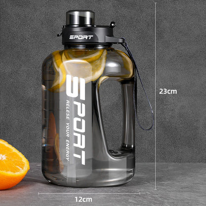 1.2L/1.7L/2.5L Large-Capacity Sports Water Bottle