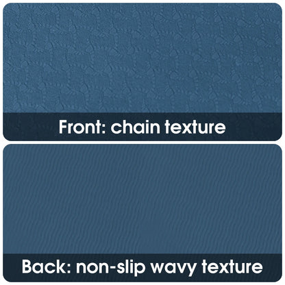 TPE Yoga Mat, Meditation Pad Anti-Slip, Foldable Pilates / Gymnastics Mat, Shock-Absorbing, Easy Clean Sports Equipment