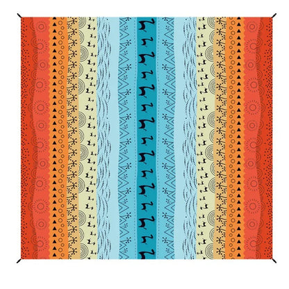 Waterproof Beach & Picnic Mat, Colourful, Resistant & Durable