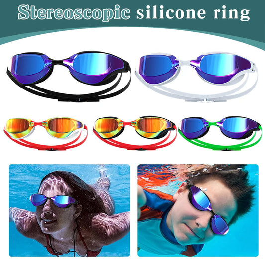 Professional Swimming Goggles Anti-Fog, with UV Protection Lens, for Adults