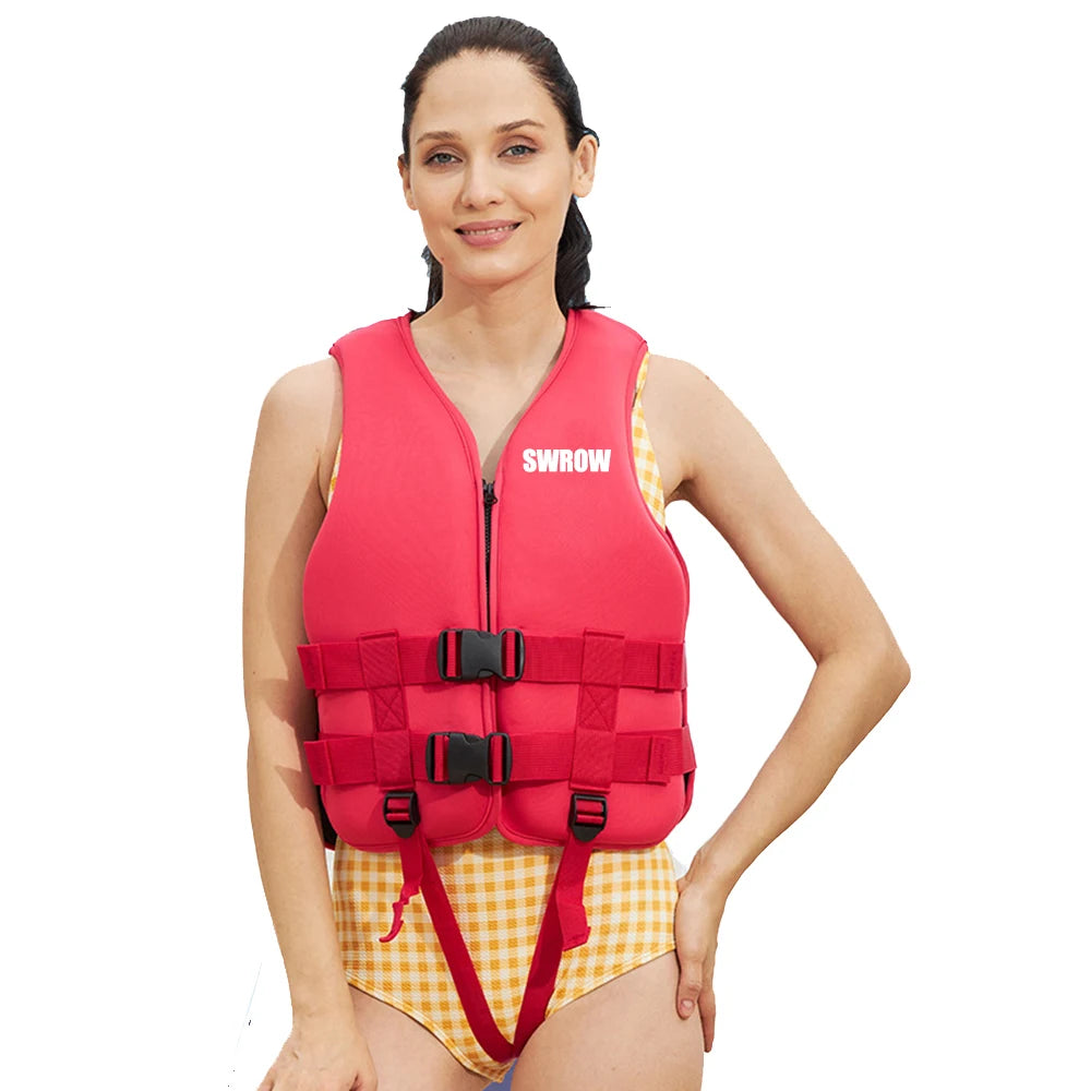 Water Sports Neoprene Life Jacket, for Children and Adults