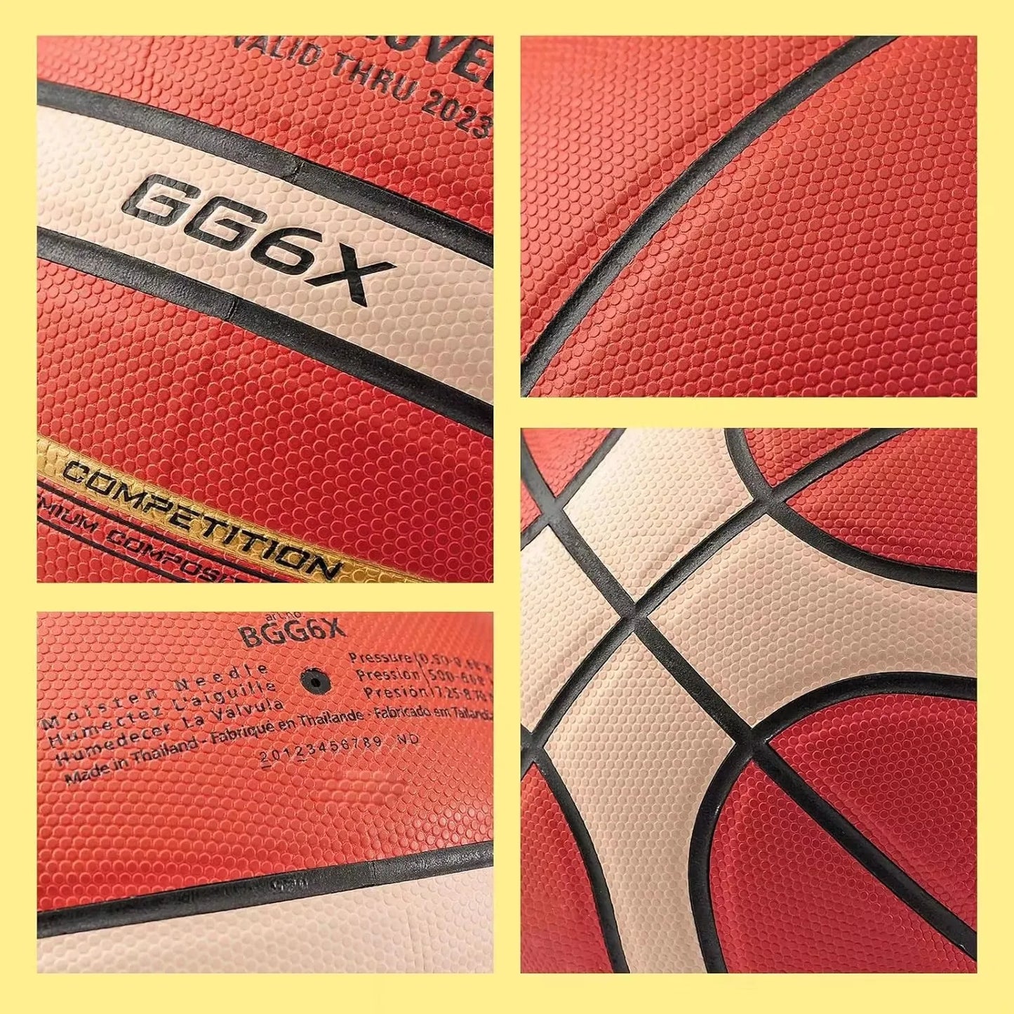 Basketball Training FIBA Approved Ball, for Adult, Teenager & Children, Outdoor / Indoor