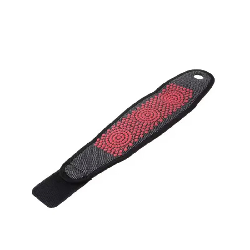 Self-Heating Wrist Band, Magnetic Therapy Support Brace Wrap, Heated Compression Belt