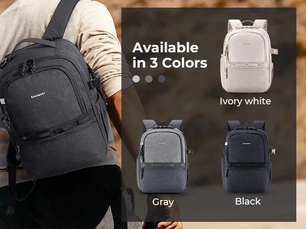 BAGSMART Camera Backpack for Photographers DSLR SLR Camera Backpacks Waterproof Backpack Fit up to 12.9" iPad with Tripod Holder