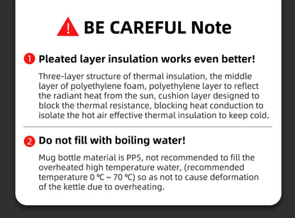 Insulated Cycling Water Bottle 620ml/21oz MTB Ultralight Sports Bottle