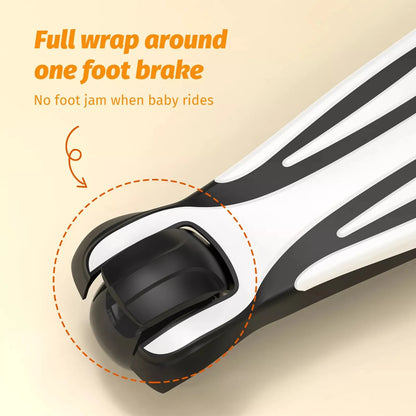 Toddler Scooter, Foldable Seat & Adjustable Height / Handlebars