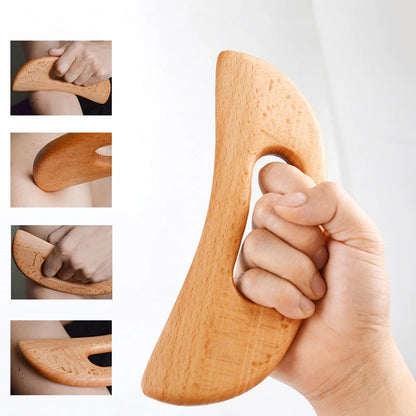 Wooden Gua Sha Tool Scraping Board Massage, Scraper Body Massage Therapy Tool