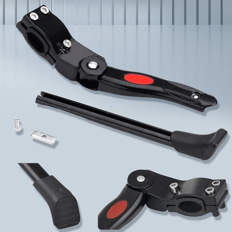 Adjustable Bicycle Kickstand, Parking Rack Bicycle Side Support 22 24 26 Inch