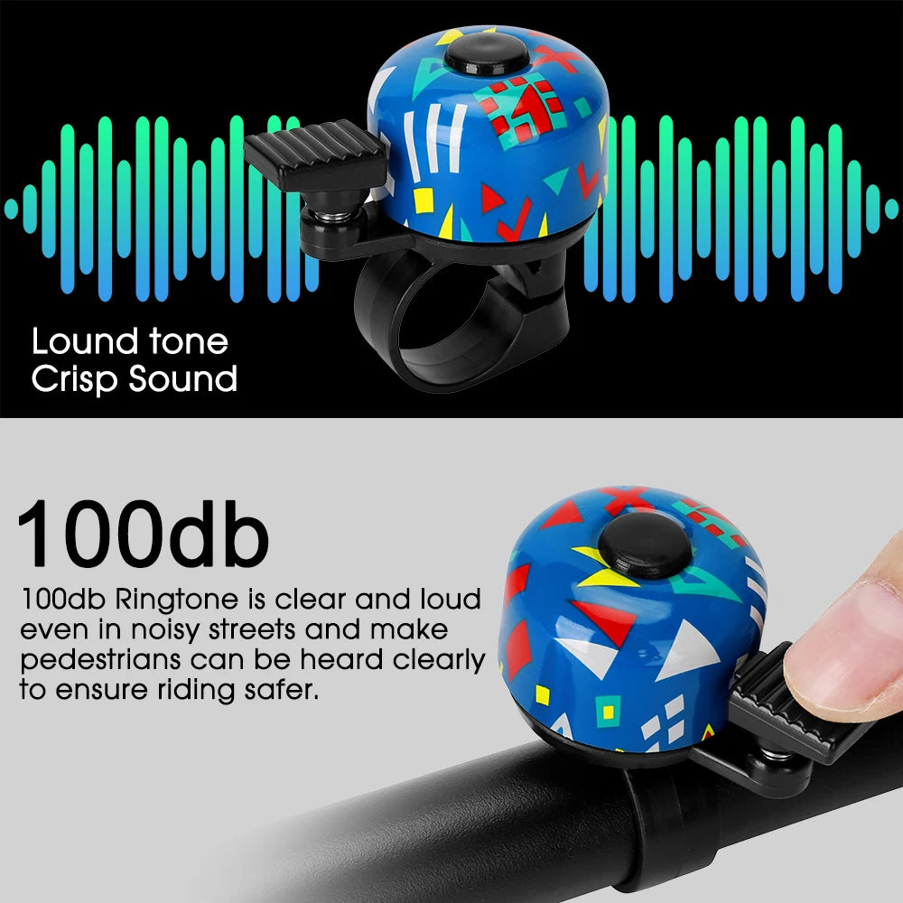 Bicycle Bell Alloy, Mountain Road Bike Ring, Cycling Handlebar Metal Ring Bell