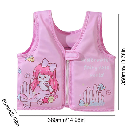 Toddlers Swimming Vest, Floatation Jacket for Ages 2-6 Years Old