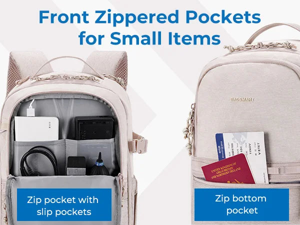 BAGSMART Camera Backpack for Photographers DSLR SLR Camera Backpacks Waterproof Backpack Fit up to 12.9" iPad with Tripod Holder