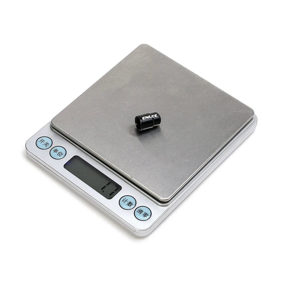 2PCS Aluminum Alloy Bike Valve Caps Bicycle Tire Rim Stem Covers Wheel Valve Covers Dust Decorative Cycling Accessories