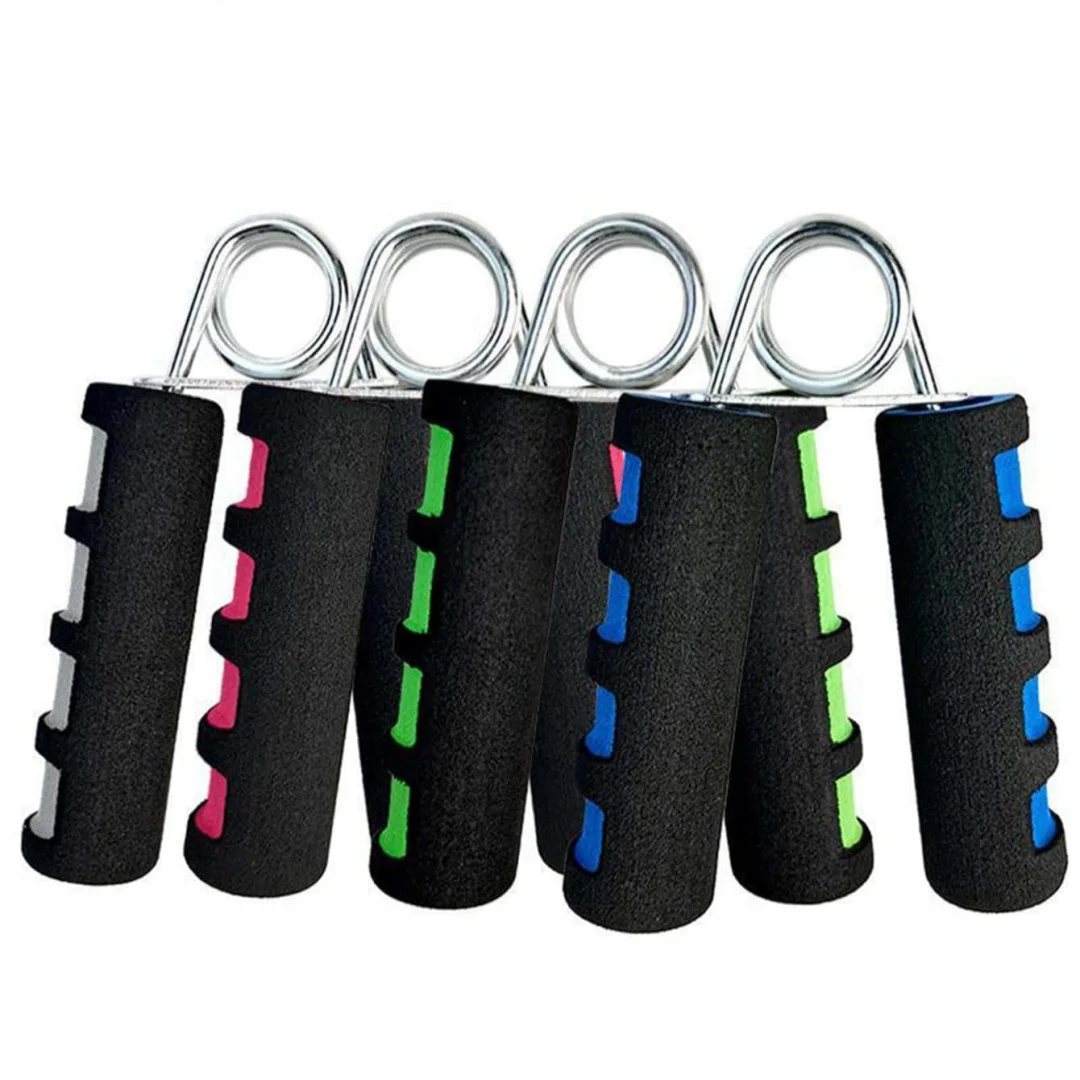 Men's A-Shaped Arm Strength Fitness Equipment, Two-Color Sponge Sweat-Absorbent Hand Trainer