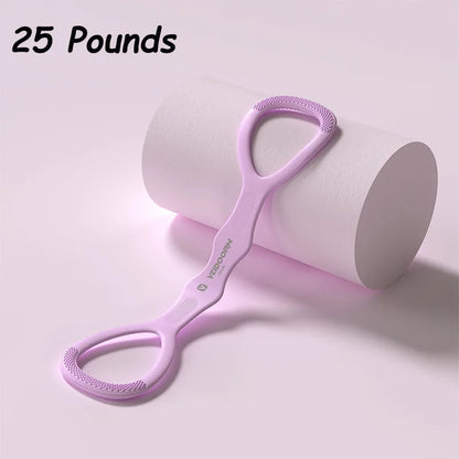 Silicone Resistance Band, for Women Pilates, Training, Gym, Fitness Equipment, Yoga Exercise