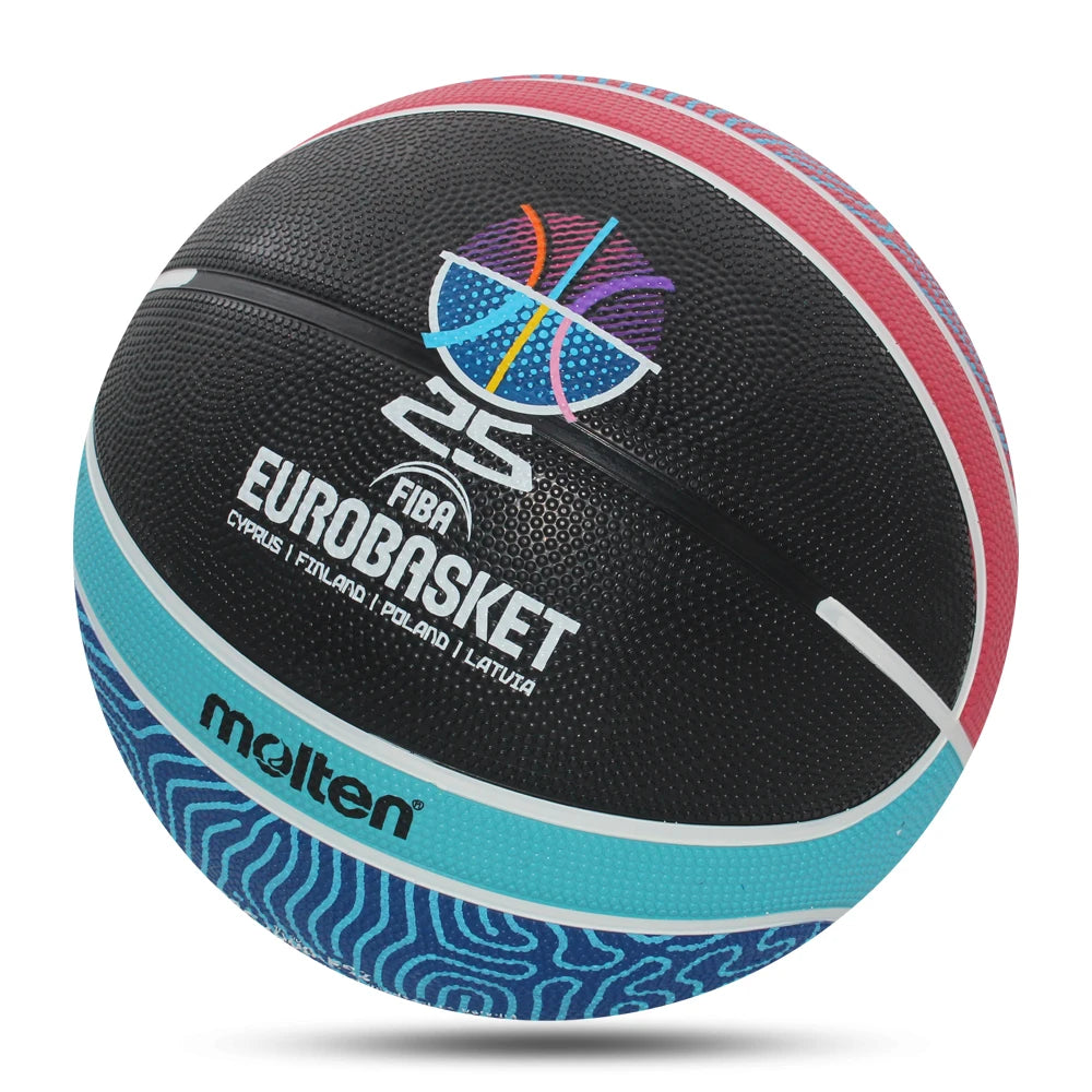 Basketball Ball, Official Size 7, Wear Resistant Rubber Indoor / Outdoor Basketball Training